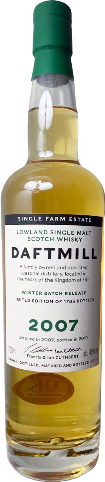 Daftmill 2007  Winter Batch Release