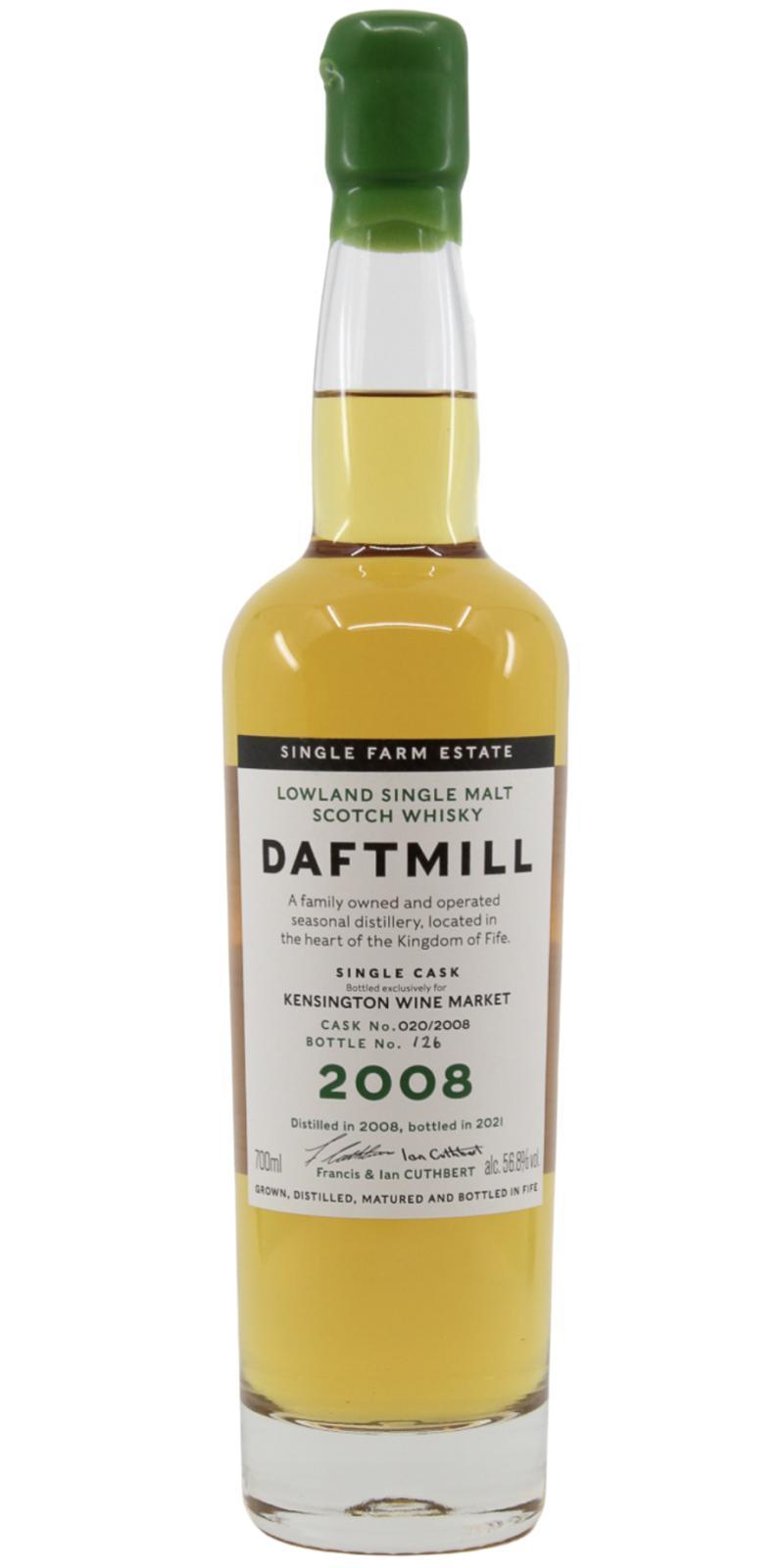Daftmill 2008  Single Cask