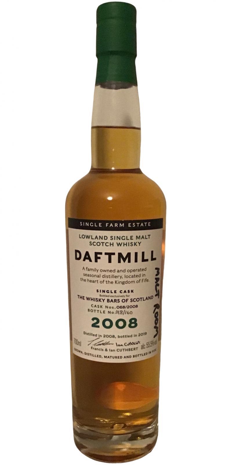 Daftmill 2008  Single Cask