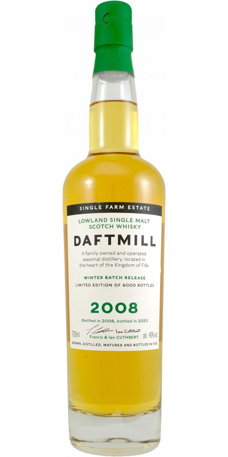 Daftmill 2008  Winter Batch Release