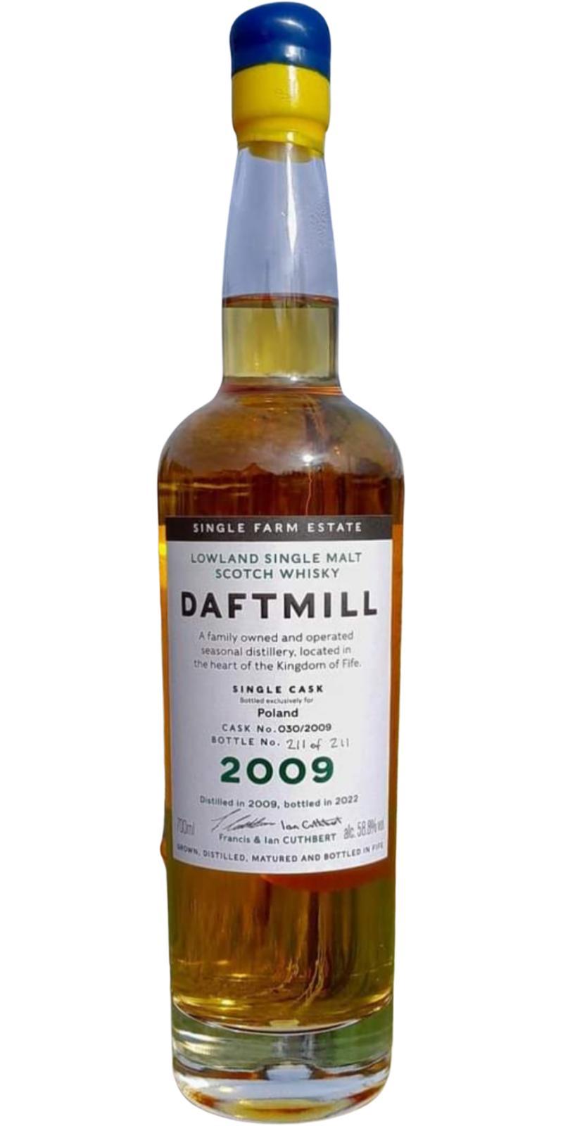 Daftmill 2009  Single Cask