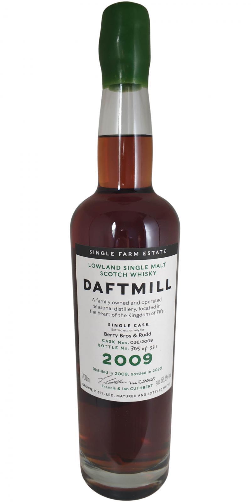 Daftmill 2009  Single Cask