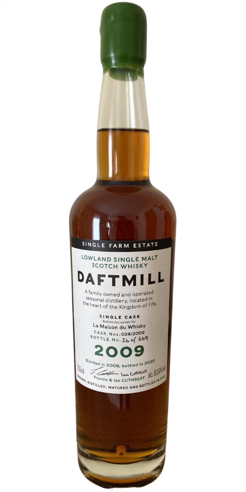 Daftmill 2009  Single Cask