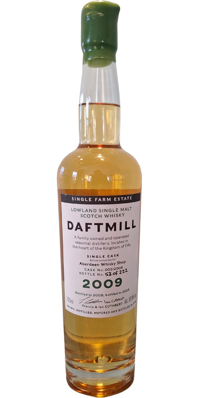 Daftmill 2009  Single Cask