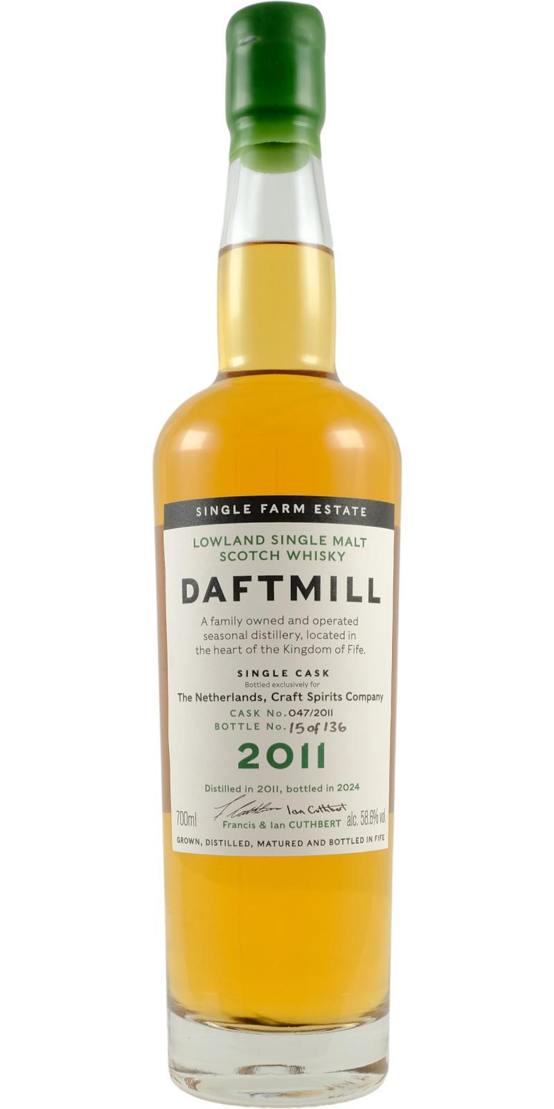 Daftmill 2011  Single Cask