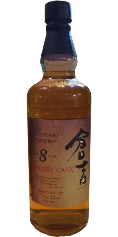 The Kurayoshi 08-year-old  Sherry Cask