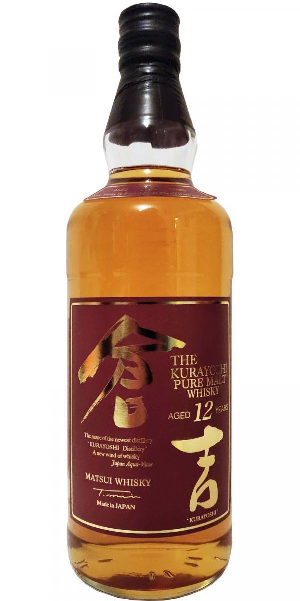 The Kurayoshi 12-year-old  Pure Malt Whisky