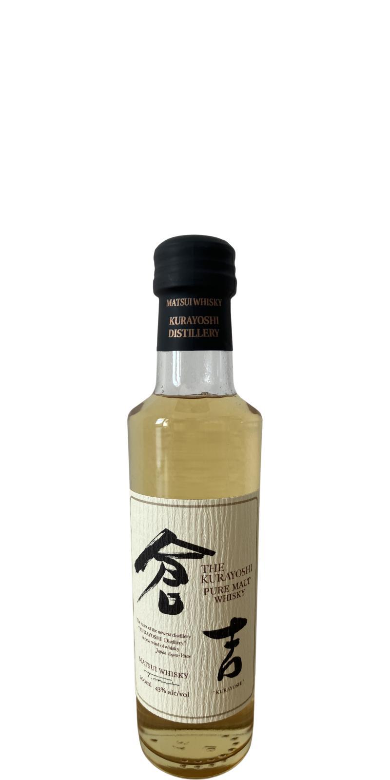 The Kurayoshi Pure Malt Whisky