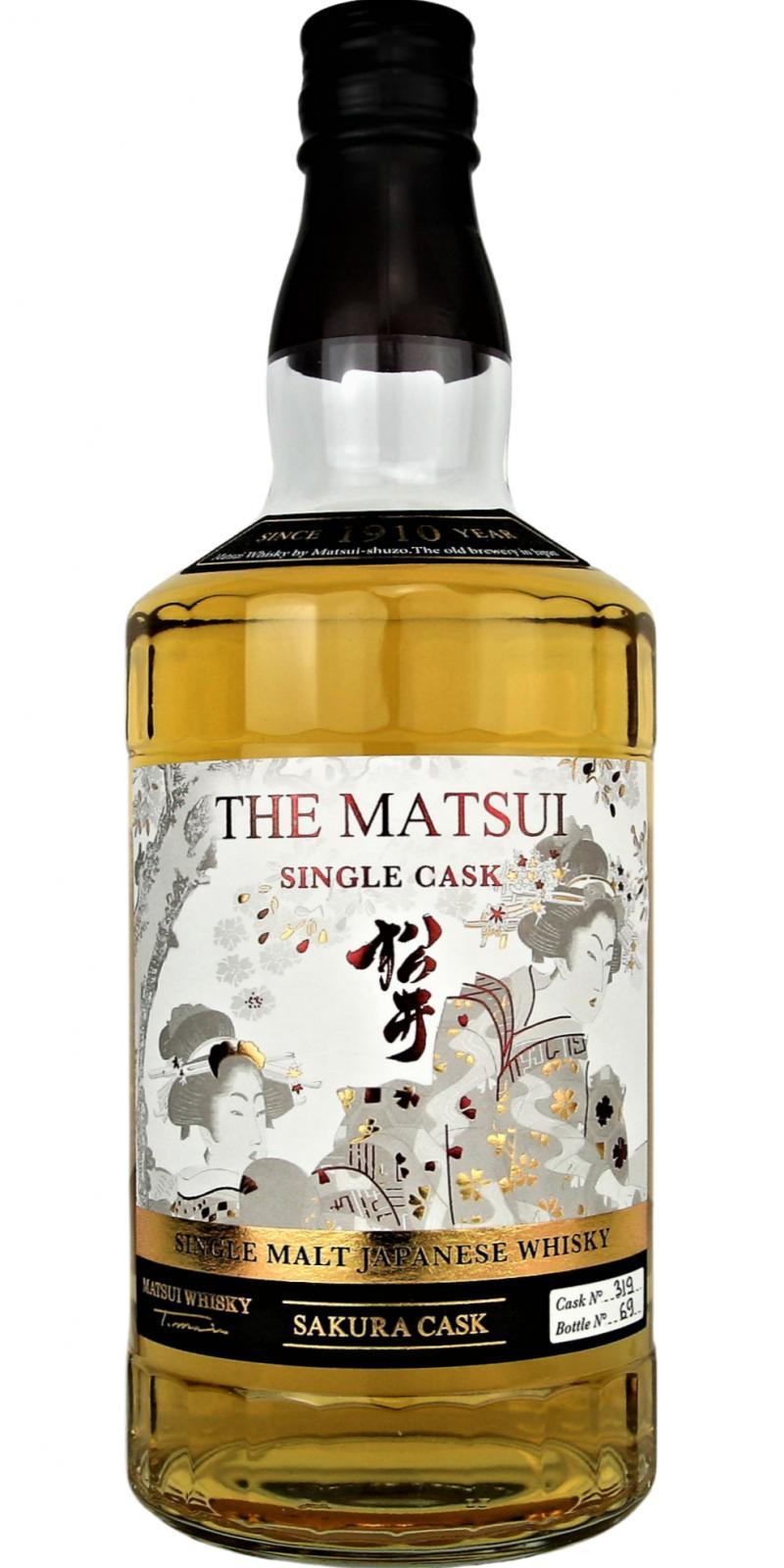 The Matsui Sakura Cask  Single Cask