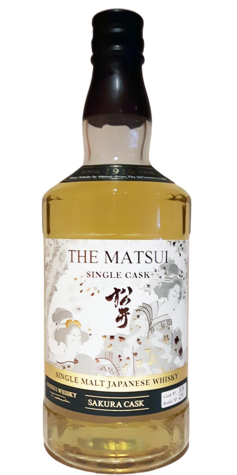 The Matsui Sakura Cask  Single Cask