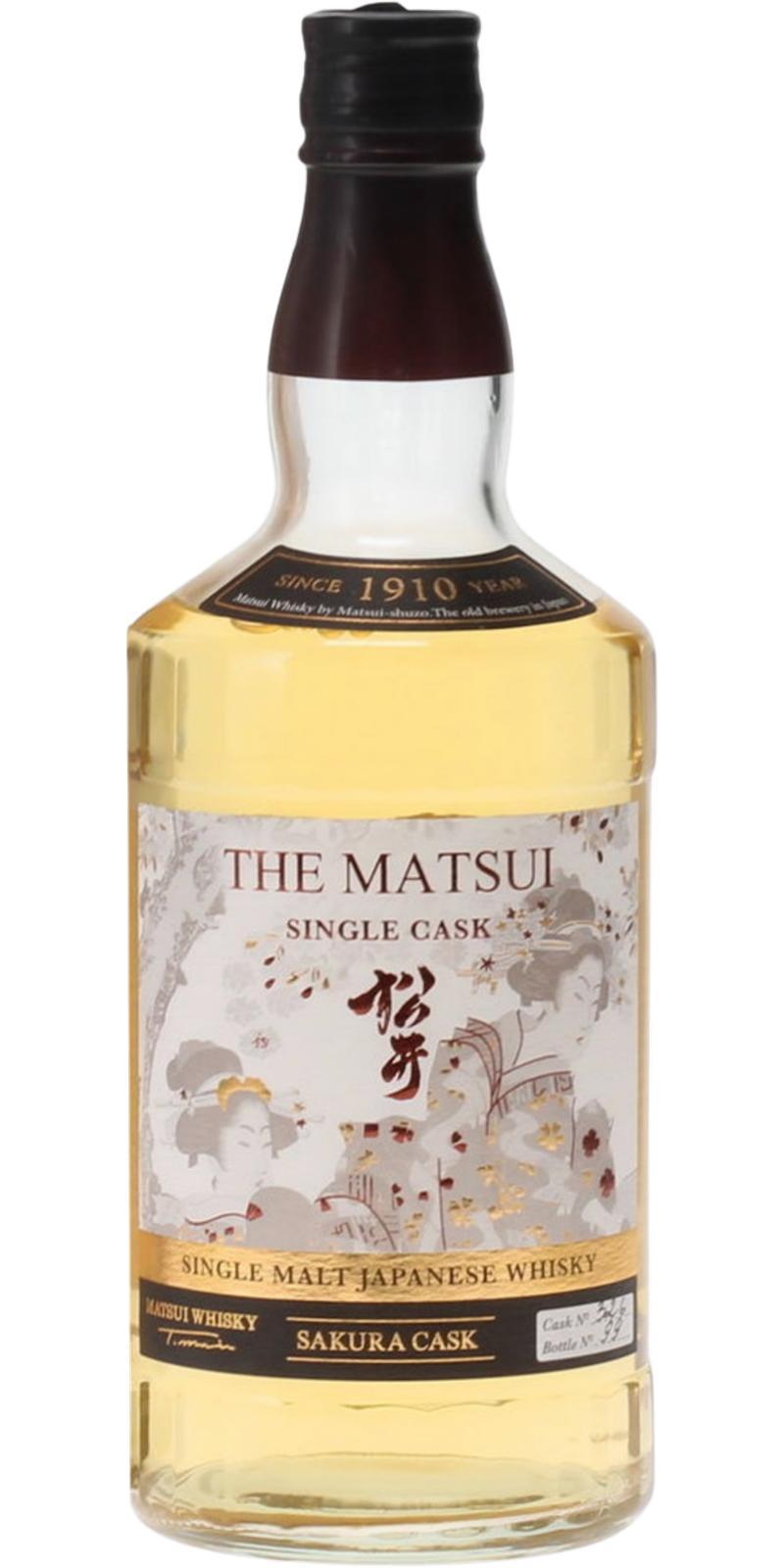 The Matsui Sakura Cask  Single Cask