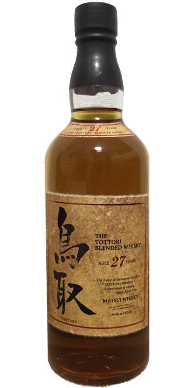 The Tottori 27-year-old  Blended Whisky