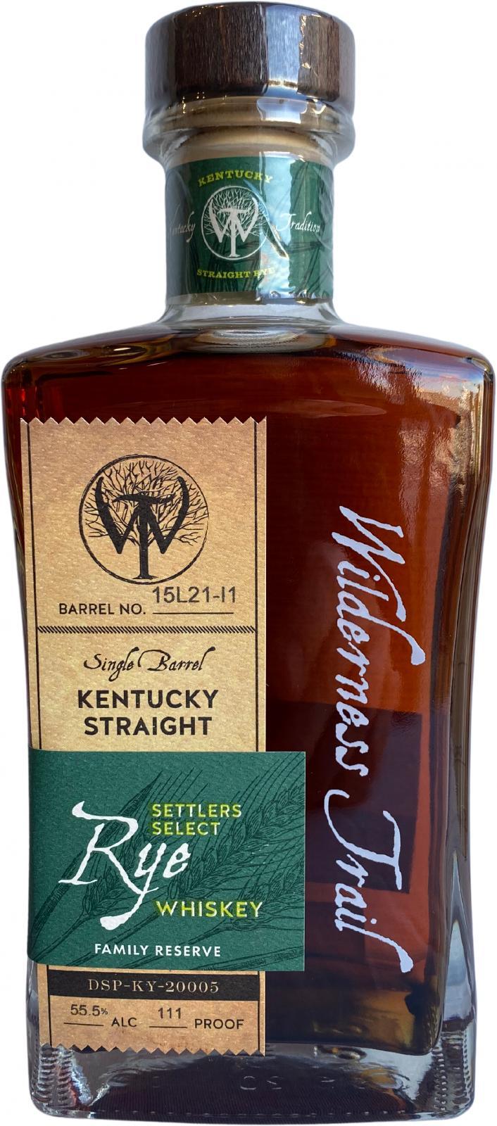 Wilderness Trail 05-year-old Single Barrel Rye