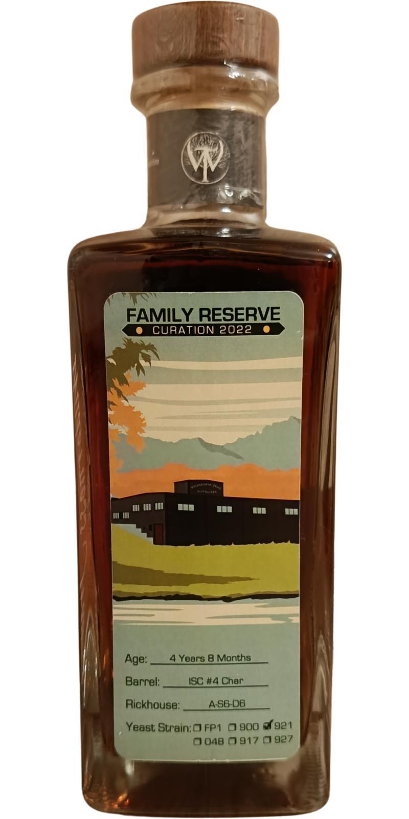 Wilderness Trail Single Barrel Family Reserve