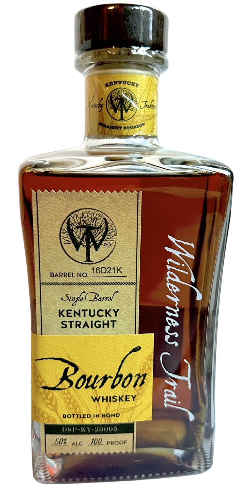 Wilderness Trail Single Barrel Bourbon Bottled in Bond