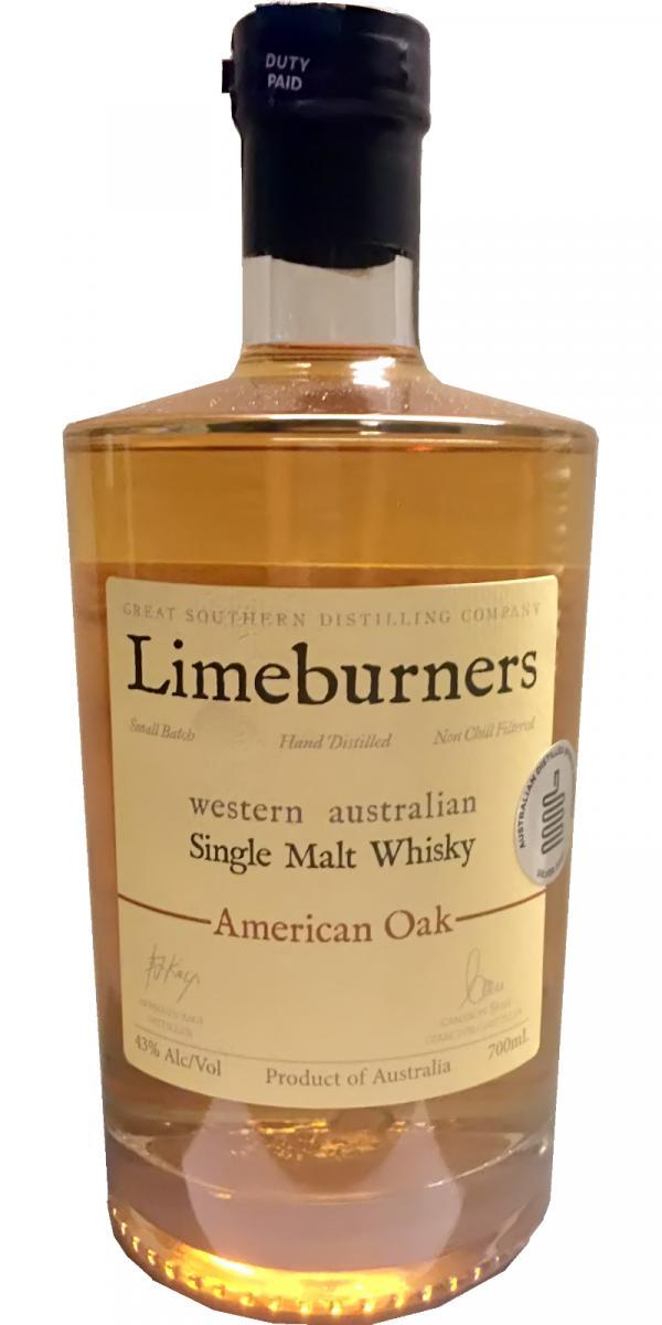 Limeburners American Oak  Western Australian Single Malt Whisky