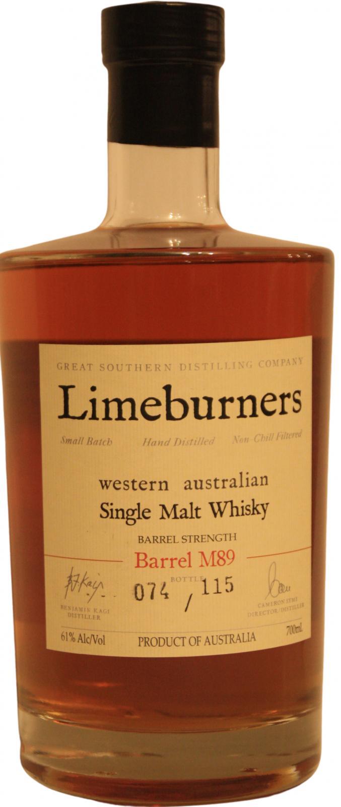 Limeburners Barrel M89  Barrel Strength