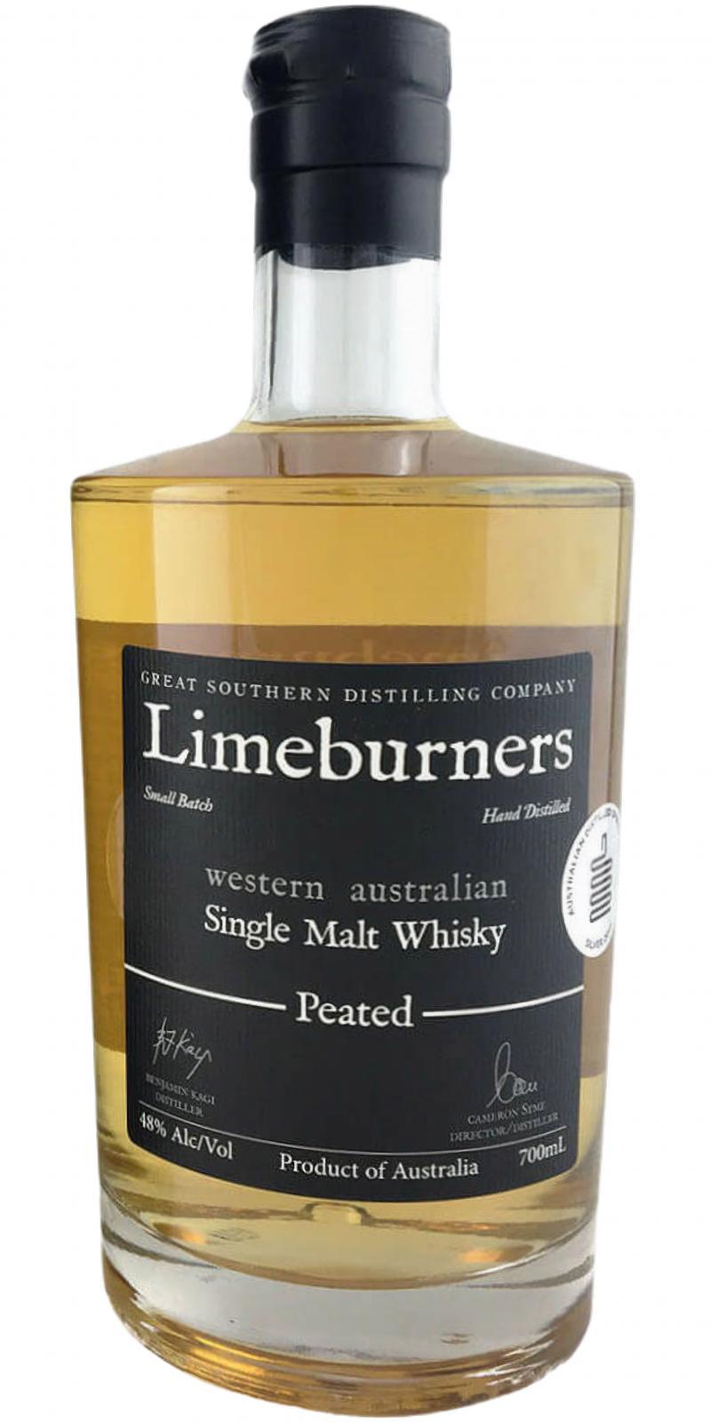 Limeburners Peated  Small Batch