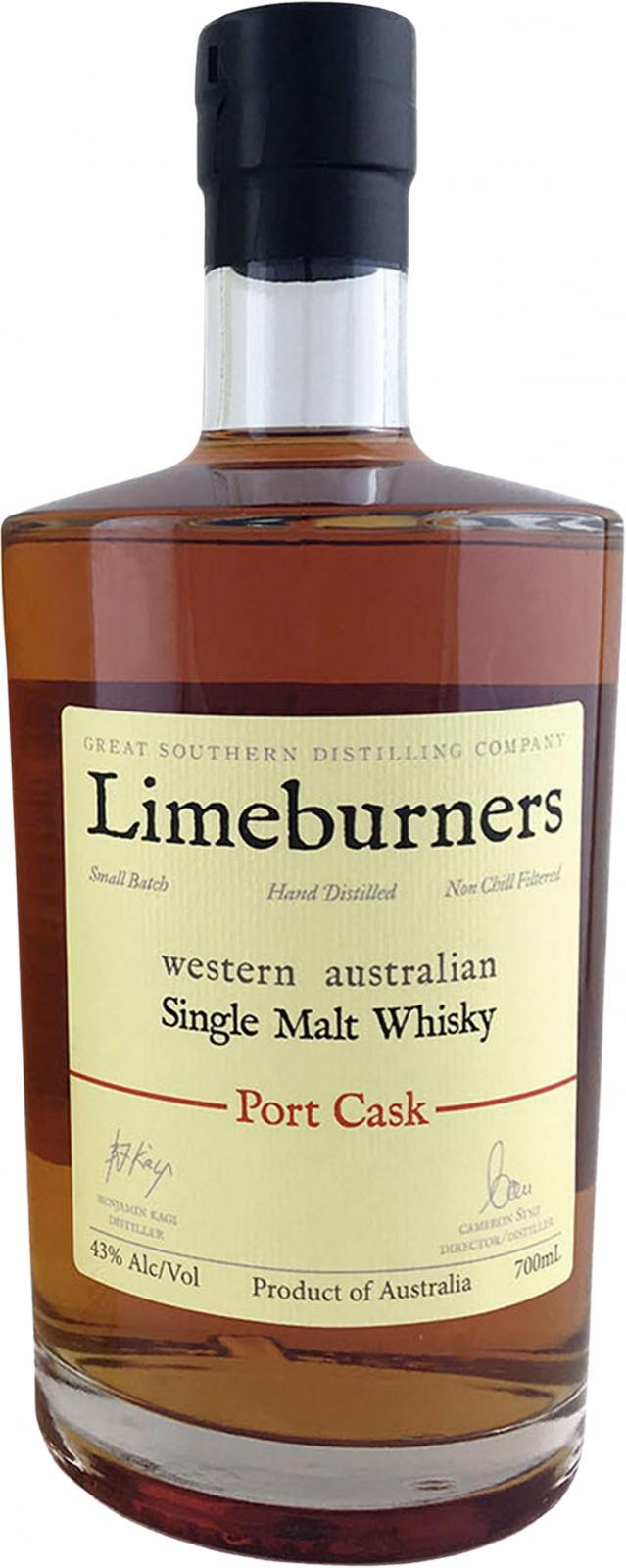 Limeburners Port Cask