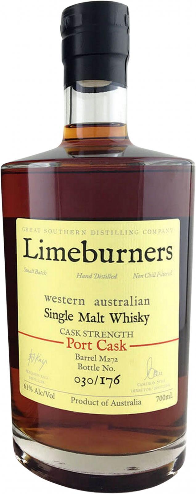 Limeburners Port Cask  Cask Strength