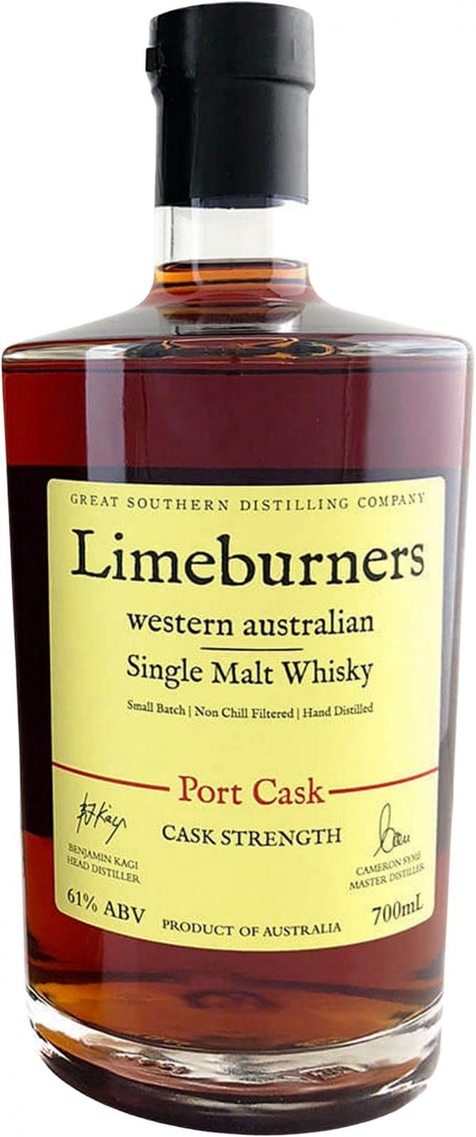 Limeburners Port Cask  Cask Strength