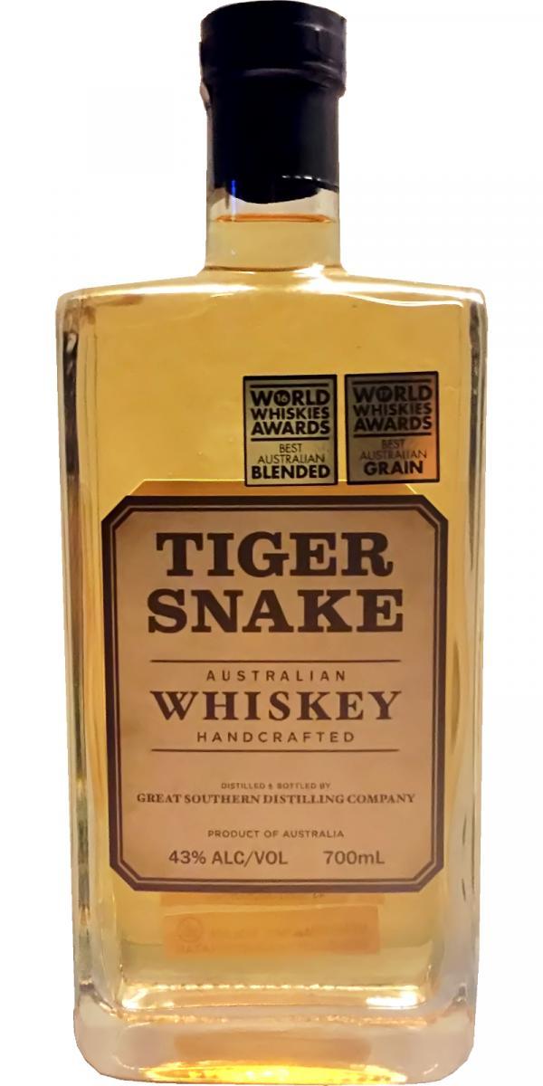 Tiger Snake Australian Whiskey Handcrafted