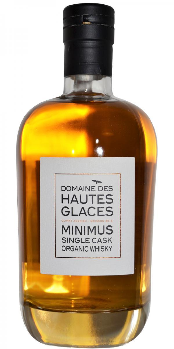 Domaine des Hautes Glaces 2013 - Minimus  Single Cask Organic Whisky