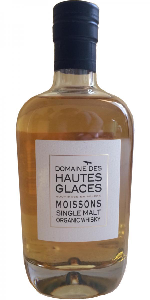 Domaine des Hautes Glaces Moissons - Single Malt  Organic Whisky