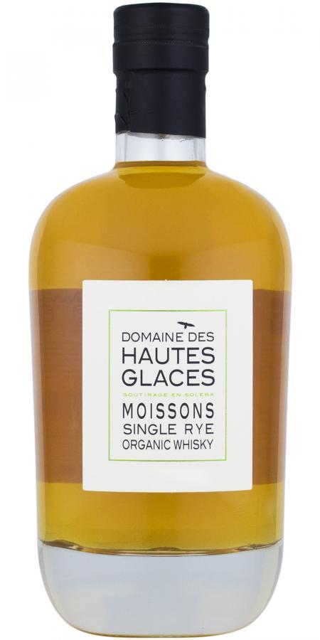 Domaine des Hautes Glaces Moissons - Single Rye  Organic Whisky