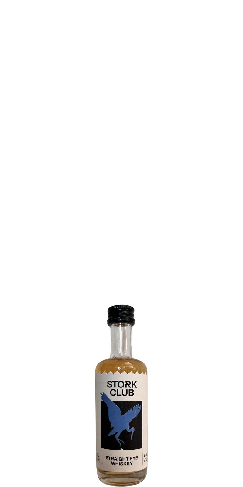 Stork Club Straight Rye Whiskey