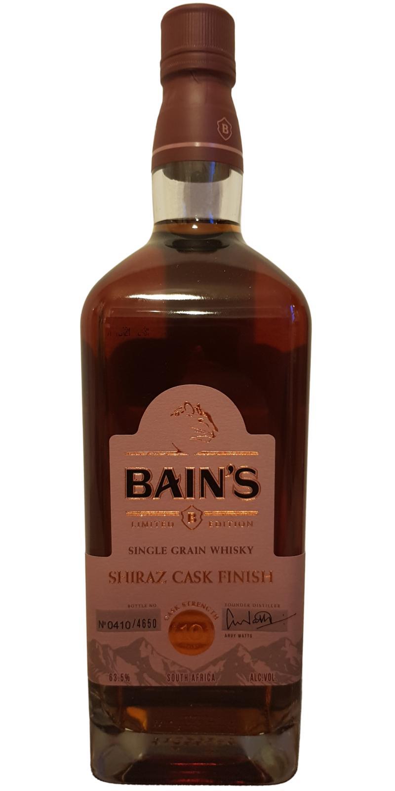 Bain's 10-year-old  Cask Strength
