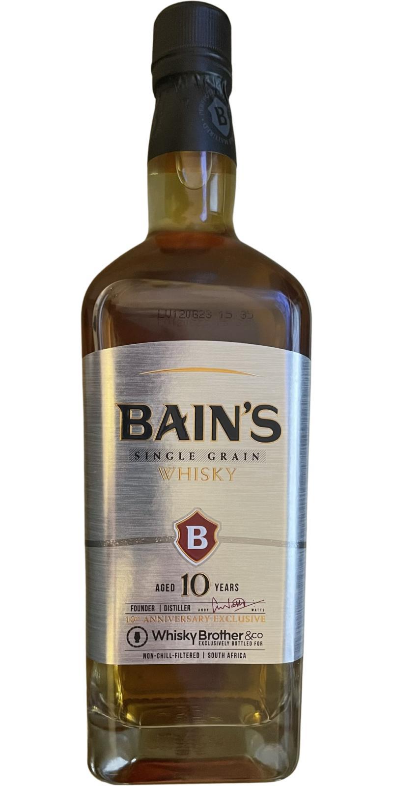 Bain's 10-year-old  10th Anniversary Exclusive