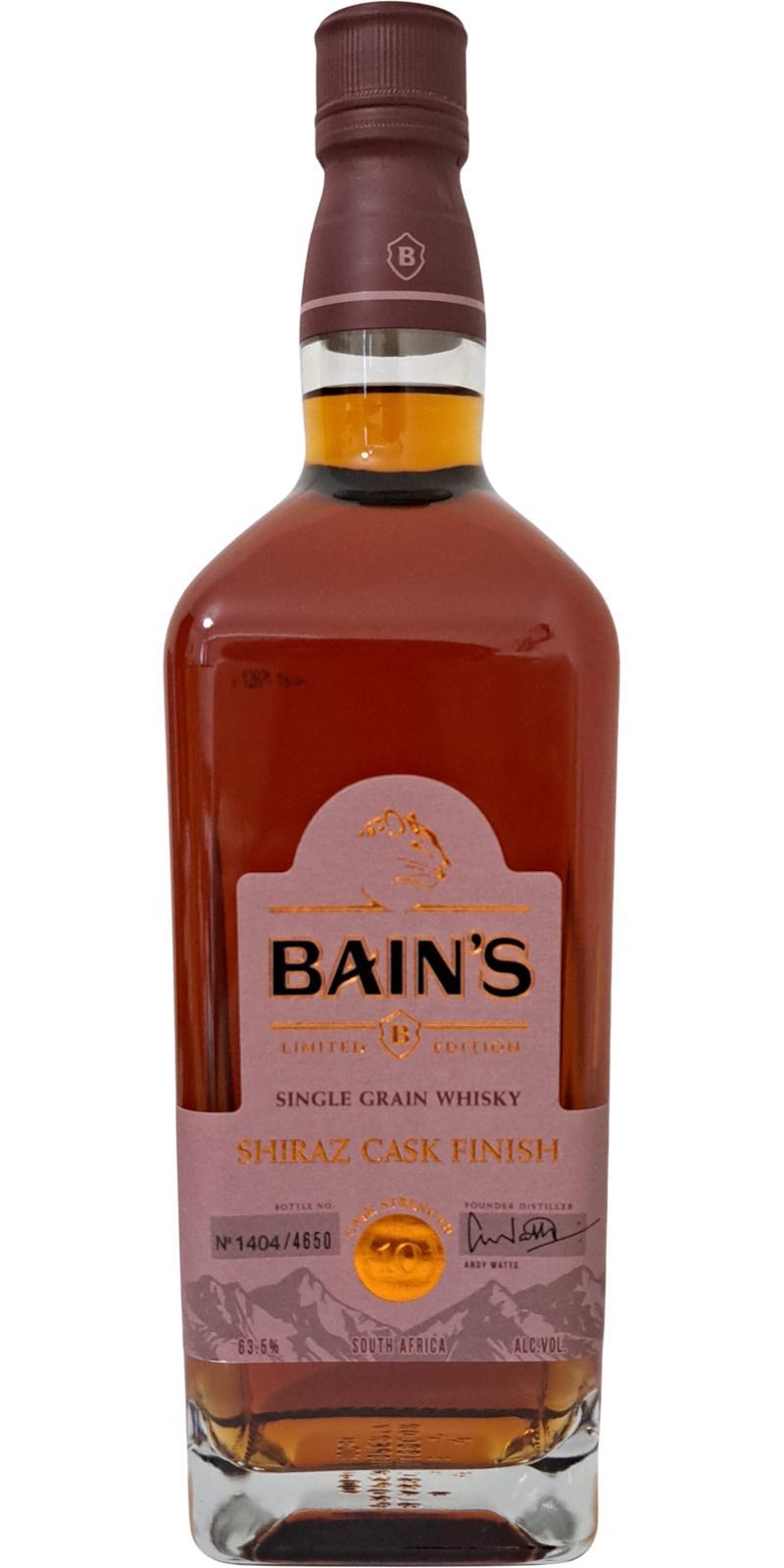 Bain's 10-year-old  Travel Retail Exclusive