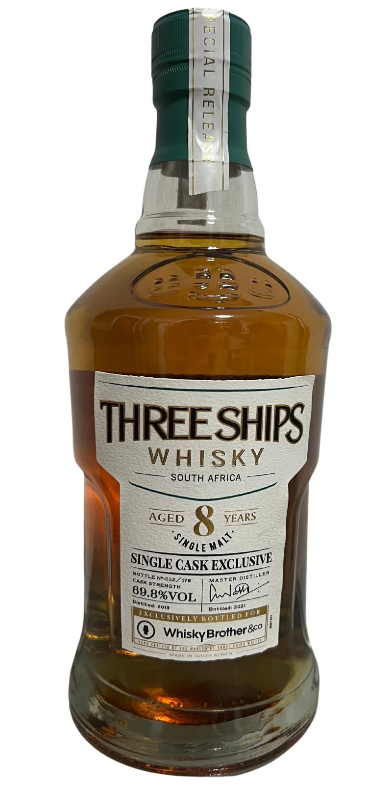 Three Ships 08-year-old  Single Cask