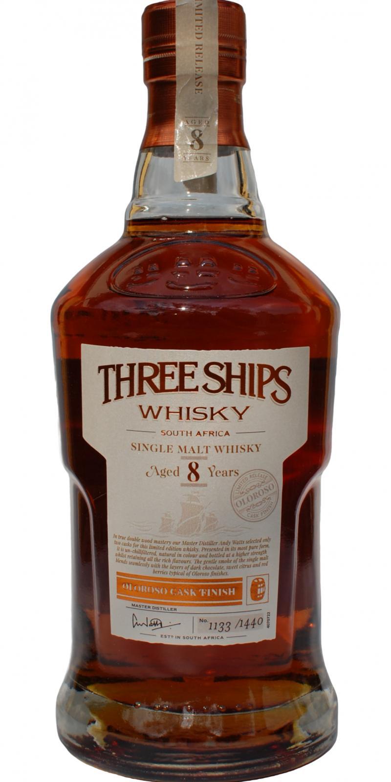 Three Ships 08-year-old  Master's Collection