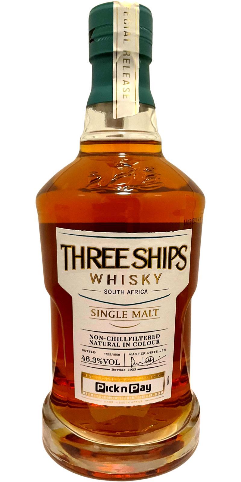 Three Ships Single Malt