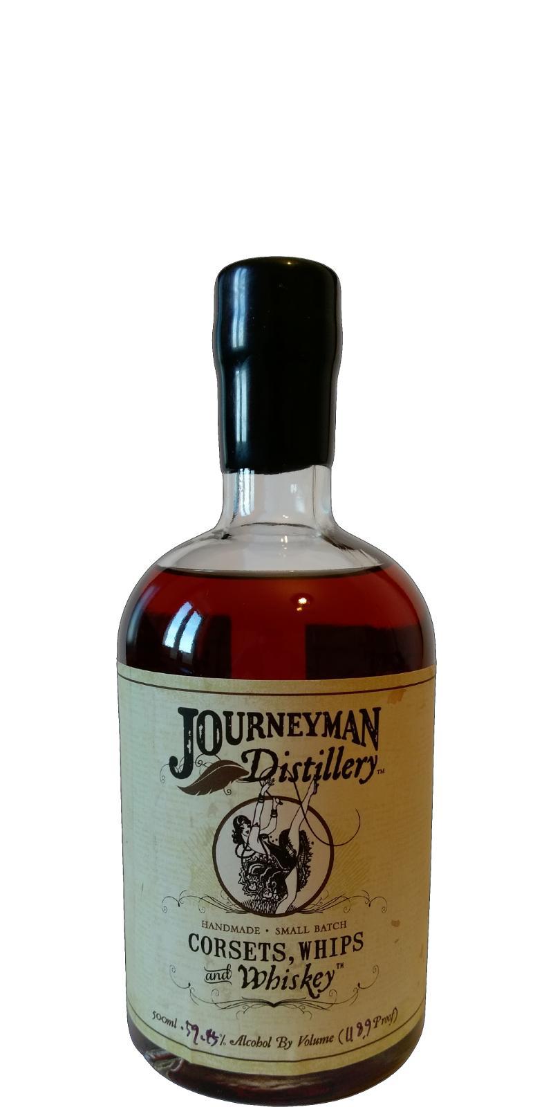 Journeyman Distillery Corsets, Whips and Whiskey  Small Batch