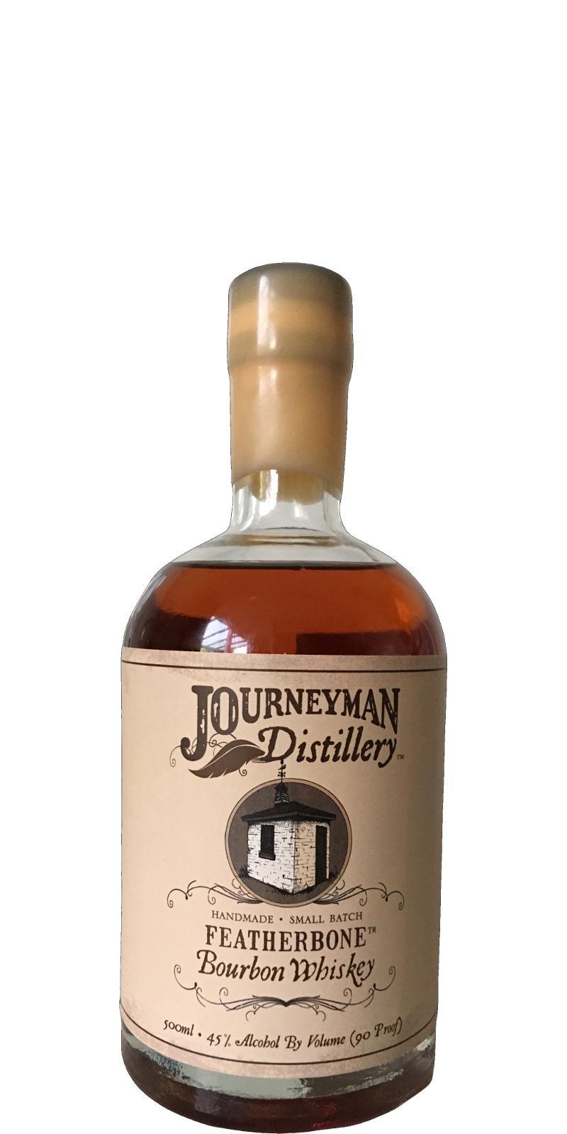 Journeyman Distillery Featherbone Bourbon Whiskey  Small Batch
