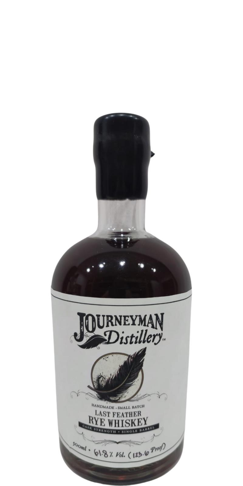 Journeyman Distillery Last Feather Rye  Single Barrel - Cask Strength