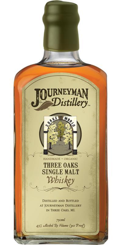 Journeyman Distillery Three Oaks Single Malt