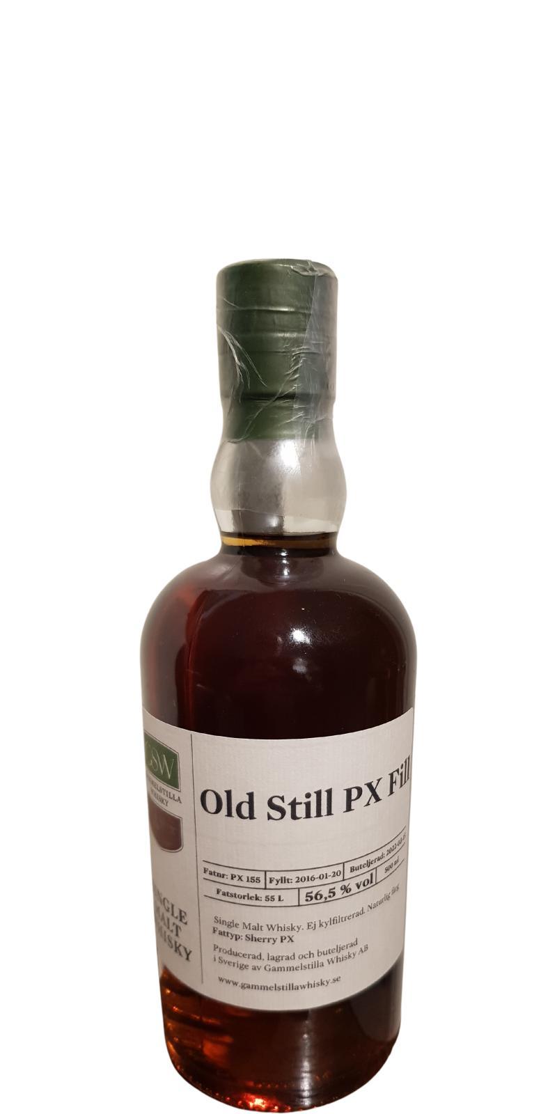 Gammelstilla 2016  Private Cask