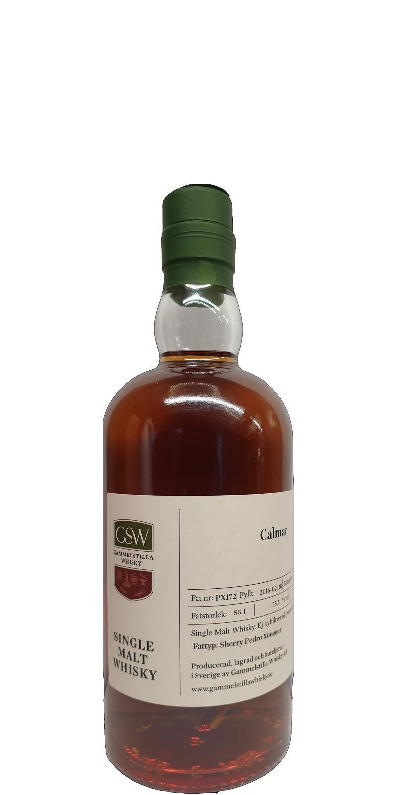 Gammelstilla 2016  Private Cask - Calmar