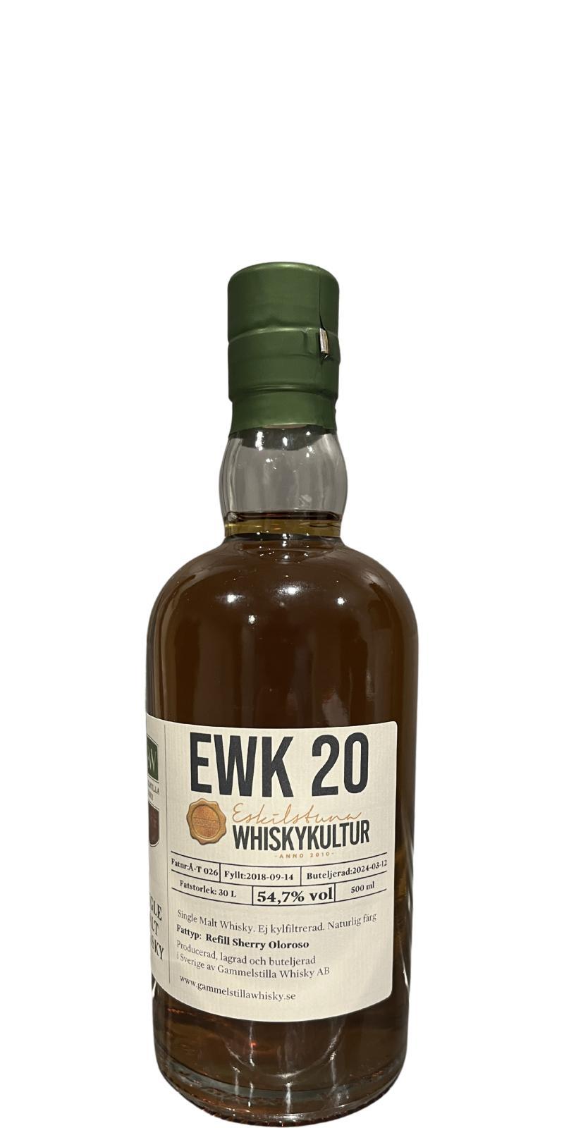 Gammelstilla 2018  Private Cask - Eskilstuna Whiskykultur