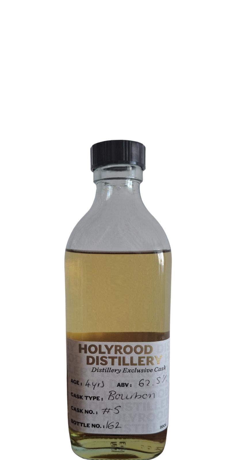 Holyrood 04-year-old  Distillery Exclusive Cask - Sample