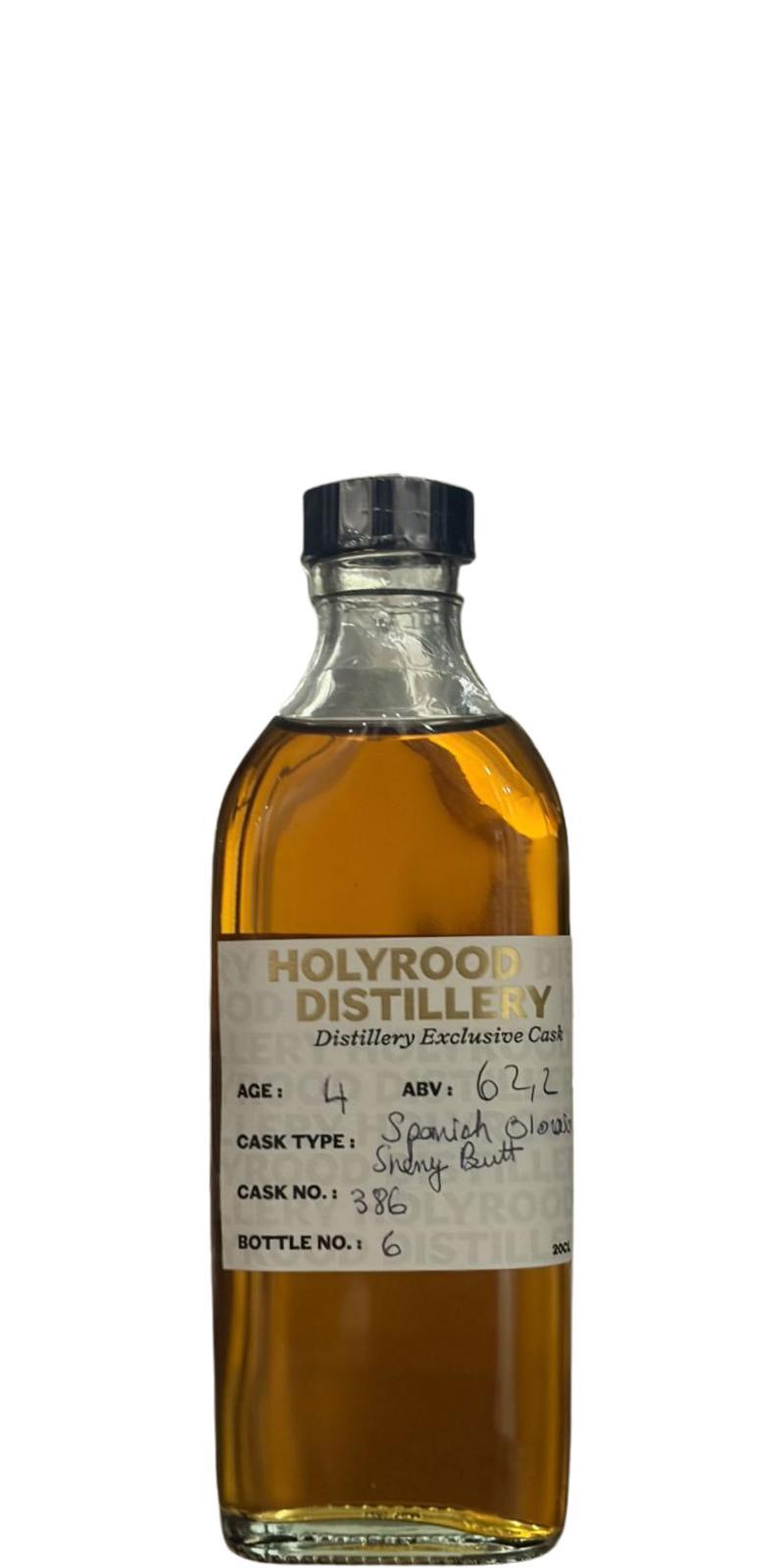 Holyrood 04-year-old  Distillery Exclusive Cask
