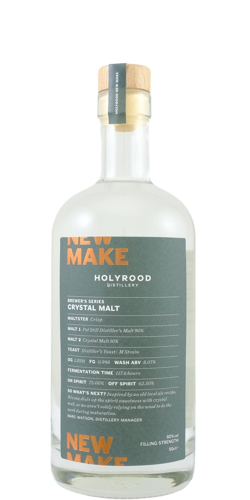Holyrood Crystal Malt - New Make  Brewer's Series