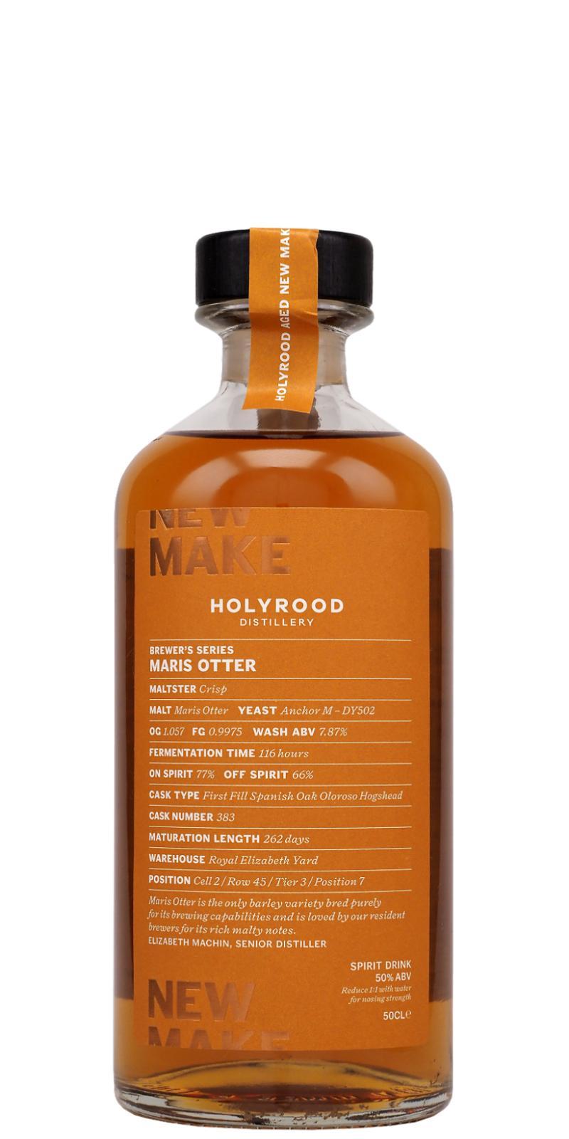 Holyrood Maris Otter - New Make  Brewers' Series