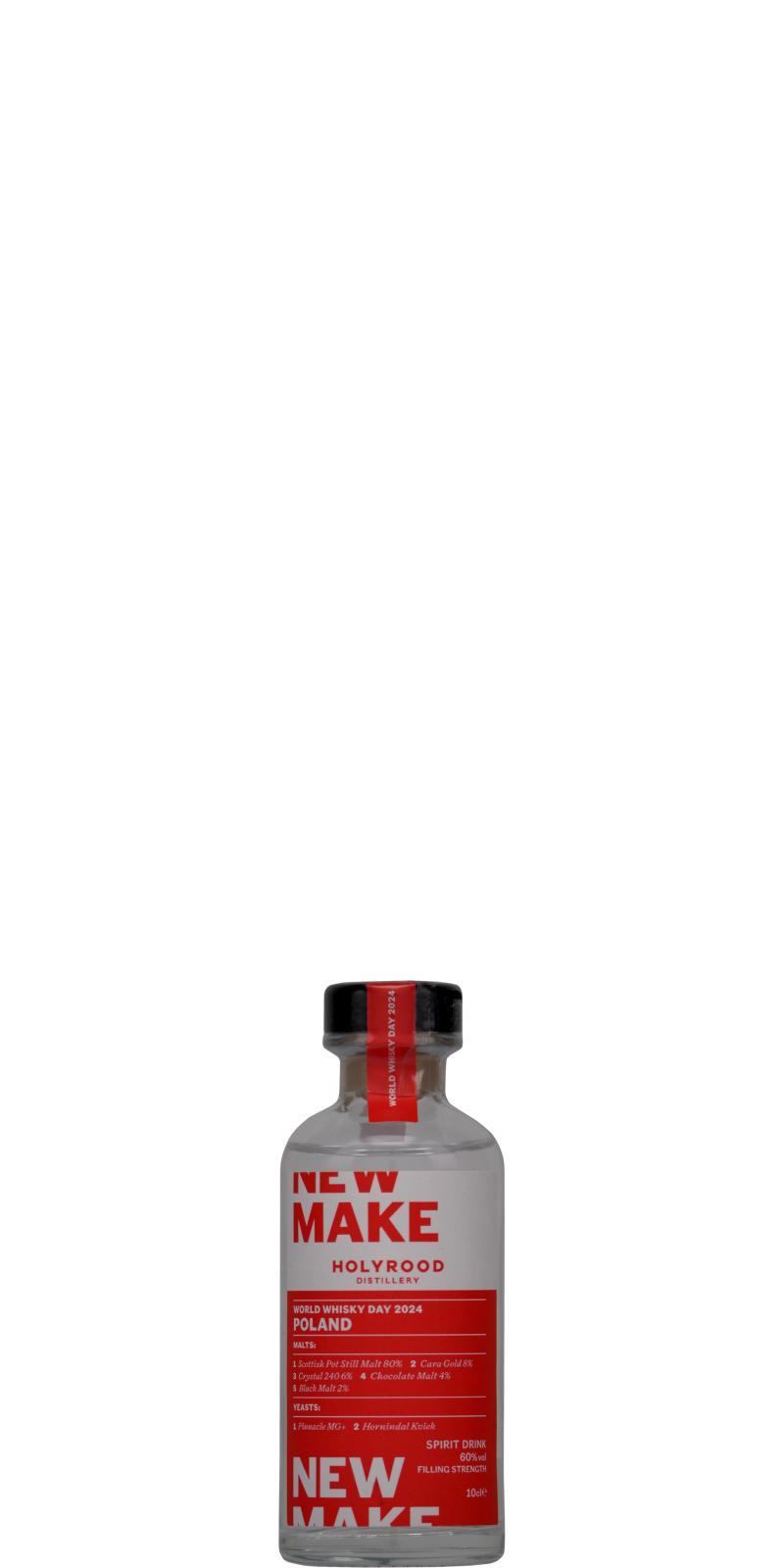 Holyrood New Make Poland  World Whisky Day 2024