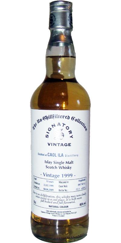 Caol Ila 1999 SV The Un-Chillfiltered Collection
