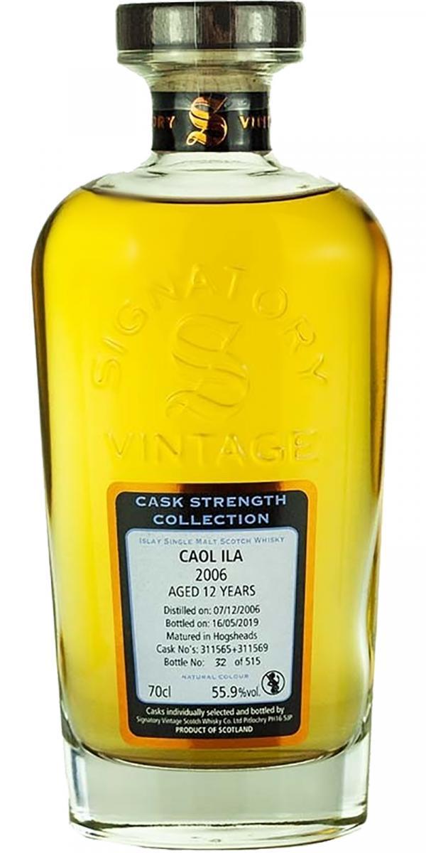 Caol Ila 2006 SV Cask Strength Collection